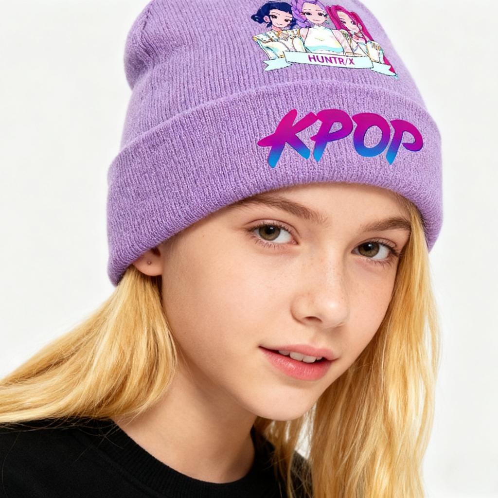 Group Surrounding Knitted Hat And Winter Wool Hat Outdoor Warm Wool Hat Couple Hat