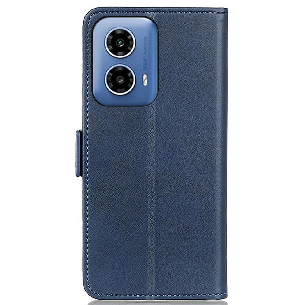 For Motorola Moto G24 Power Case Scratch Resistant PU Leather Wallet Phone Cover