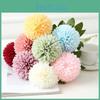 Fake Floral Ball Chrysanthemum Silk Flower For Party Decor And Photography Props