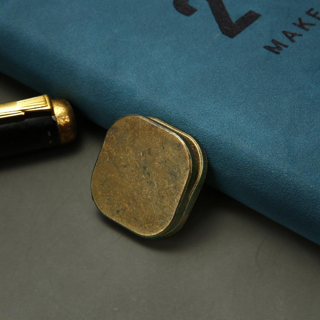 Retro Metal Push Card Magnetic Slider EDC Fidget Slider Metal ADHD Anti Stress Toys Stress and Anxiety Relief Fidget Toys