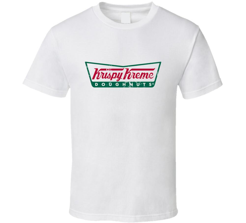 Krispy Kreme Fast Food Restaurant Distressed Look T Shirt S