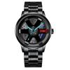 Boruse Wheel Calipers Trendy Men'S Watch Student High-End Waterproof Luminous Quartz Watch