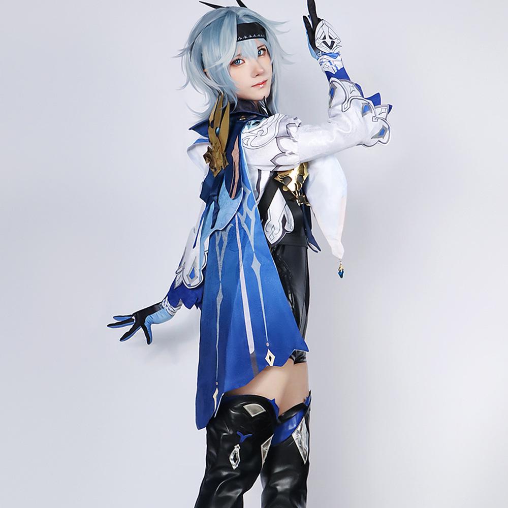 Fog City Genshin Eula Lawrence Anime Cosplay Costume for Women