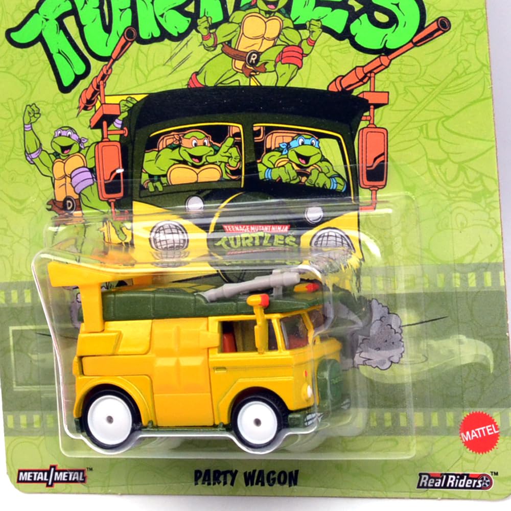 MATTEL HOTWHEELS Scale Q Teenage Mutant Ninja Turtles Party 164 "Case - - Wagon"