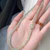 Elegant Green Double Layered Beaded Bracelet for Women - Versatile and Fashionable