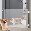 Haustiergitter Einziehbar Verstellbar Netz Hundegitter Einziehbar Erweiterbar Faltbar Barriere Trennwand Blocker Schirm für Innen Außen Set
