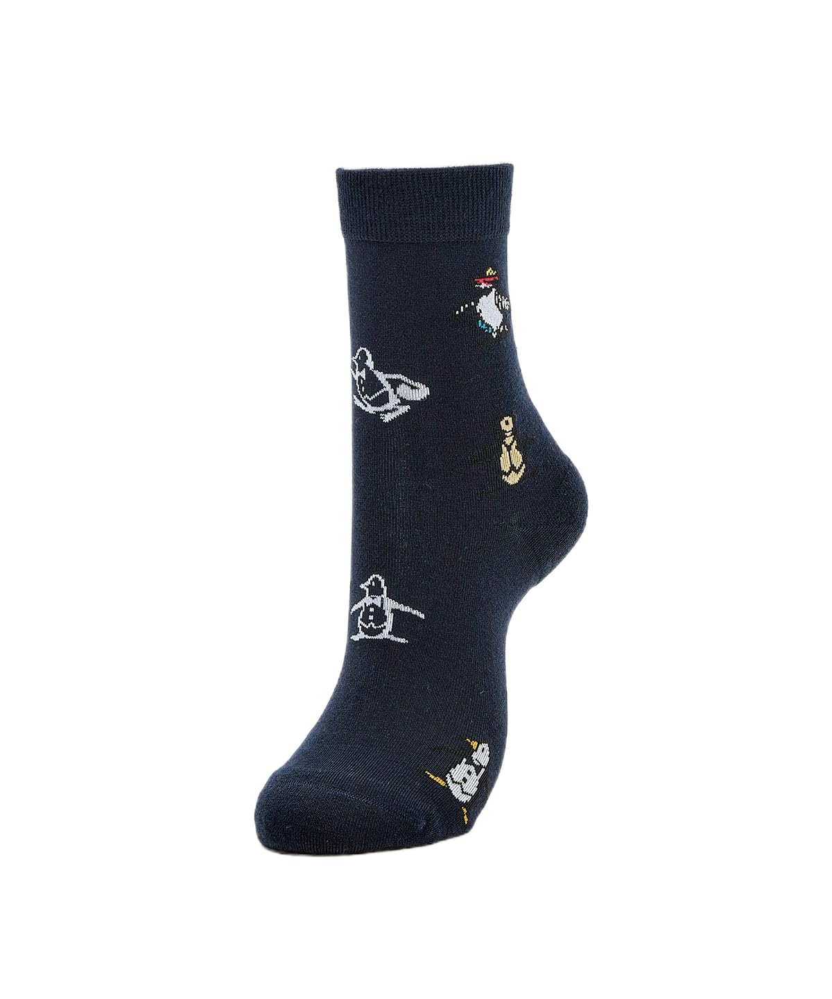 

Munsingwear 70th Anniversary Original Penguin Ribbed Antibacterial and Golf NV00 Socks, Odor-Resistant, Women s Socks, MG5SSO30L, Navy,