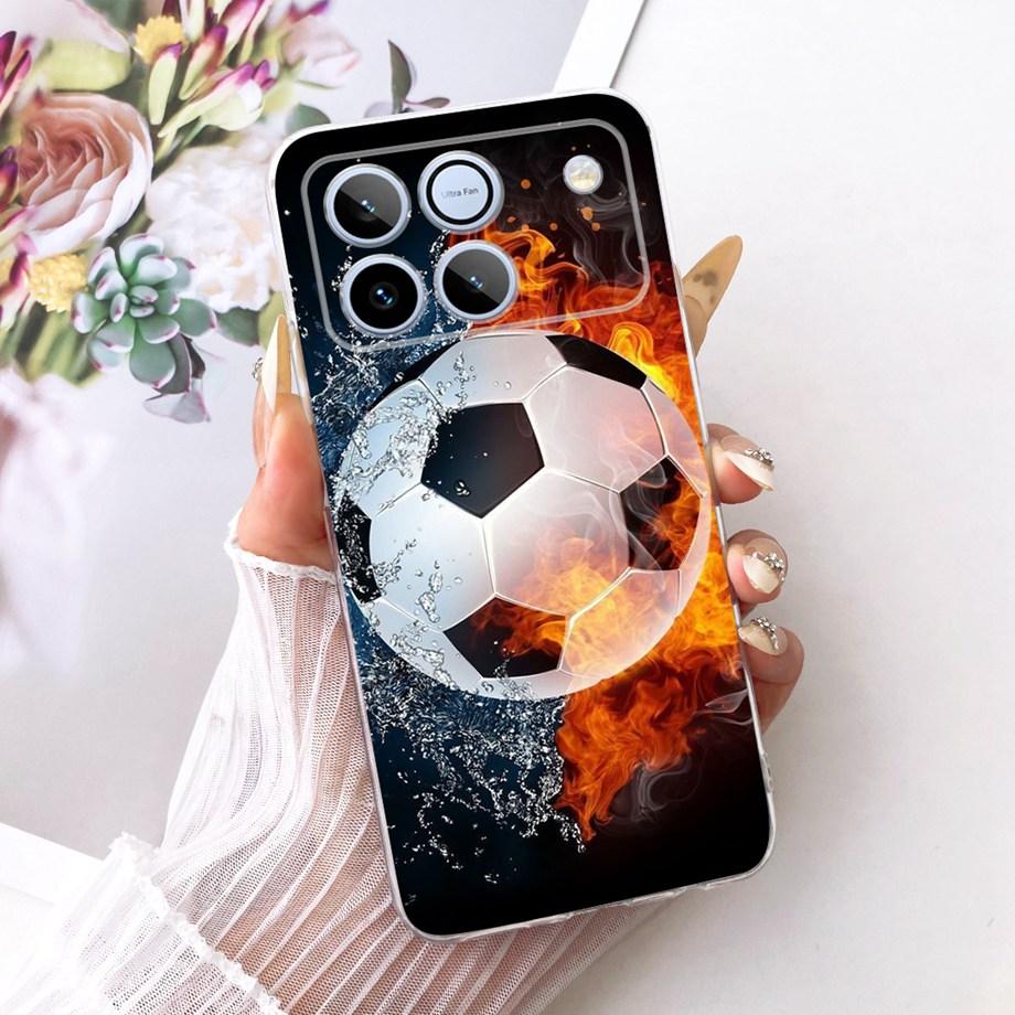 Flower Cartoon Fashion Design Phone Case For Honor Win AAP-AN00 Funda Soft Liquid Silicone Shockproof Back Cover
