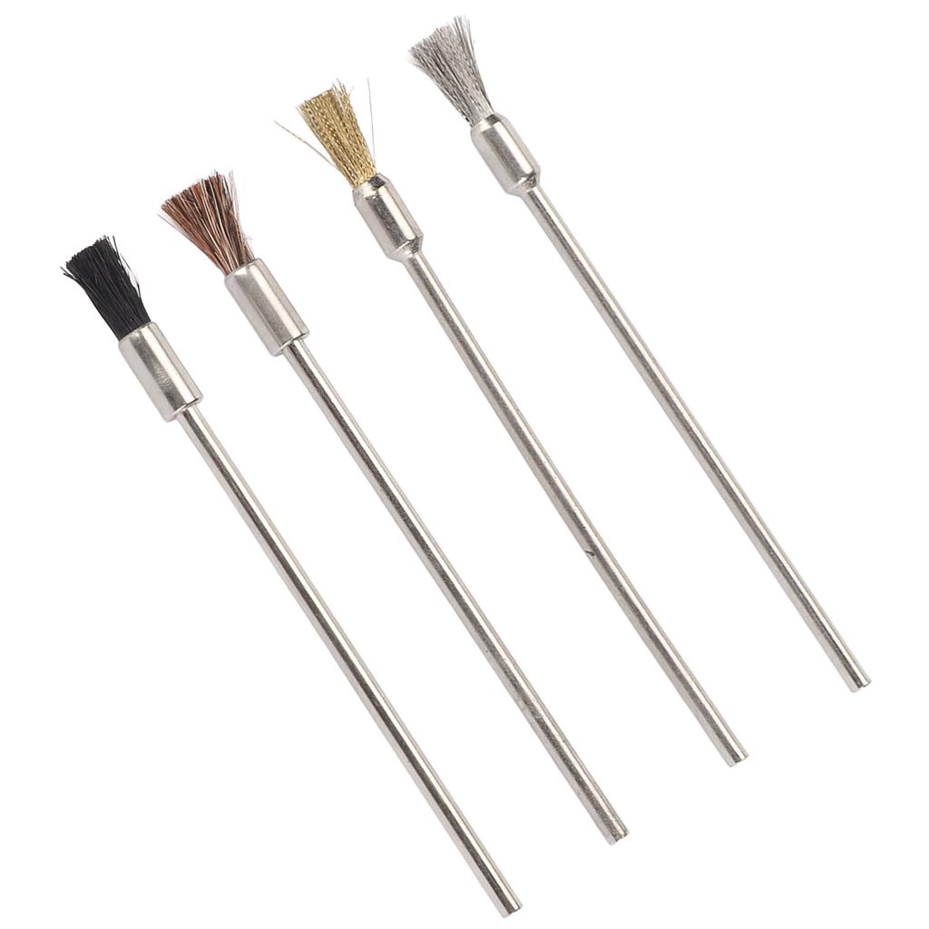 4pcs Scratch Brush Pen Set Fiberglass Nylon Tip Rust Remover Brush Pen for Corrosion Jewelry Circuit Boards