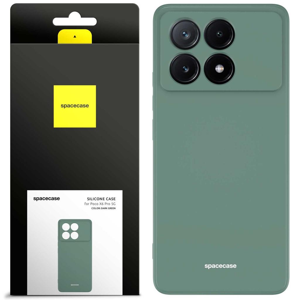 Sc Silicone Case Poco X6 Pro 5G Dark Green