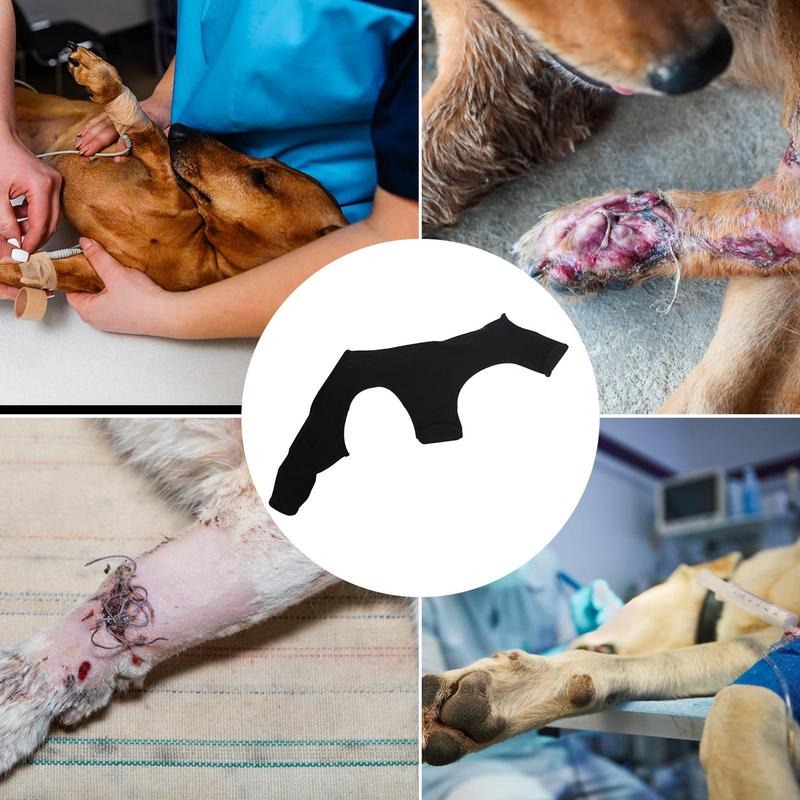 Dog Recovery Sleeve Back Leg Dog Back Leg Brace Anti-Licking Puppy Thigh Wound Protective Sleeve Elbow Recovery Sleeve For Home