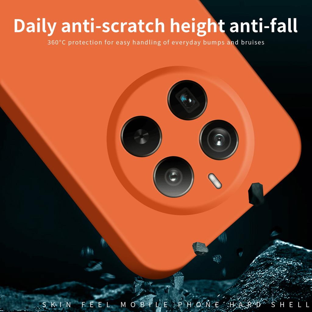 MOFI JK Qin Series For Realme 12 Pro 5G/12 Pro+ 5G Case TPU+Acrylic Skin-touch Phone Cover