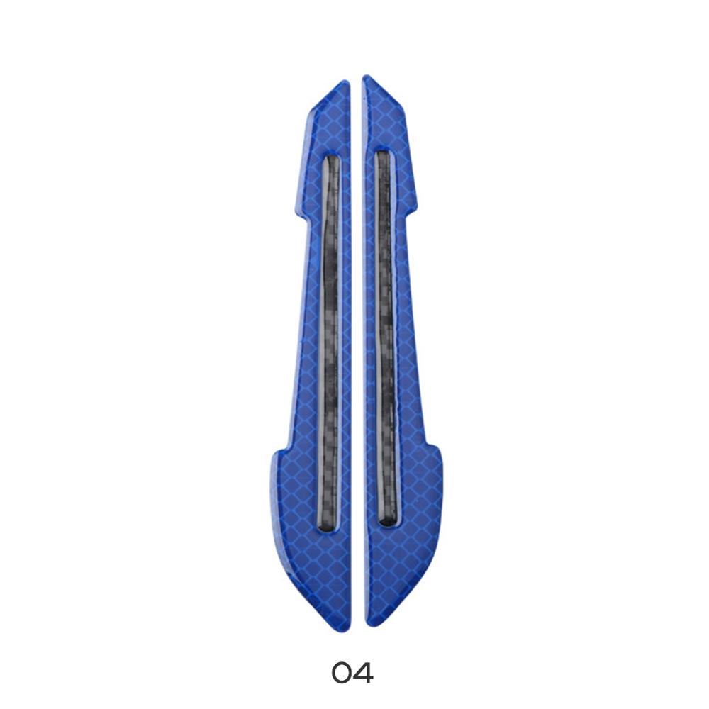 

2X Светоотражающие наклейки Предупреждающая лента Бесследная защитная наклейка на автомобиль Предупреждение на зеркале заднего вида автомобиля Снаружи Автоаксессуары синий