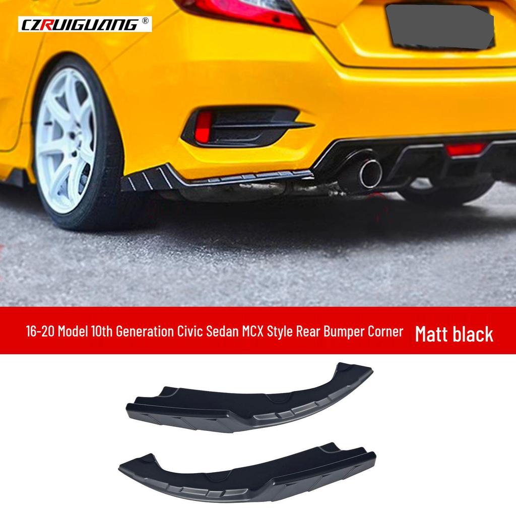 Kit de Carroceria Difusor Traseiro e Splitter Frontal para Civic 10ª Geração