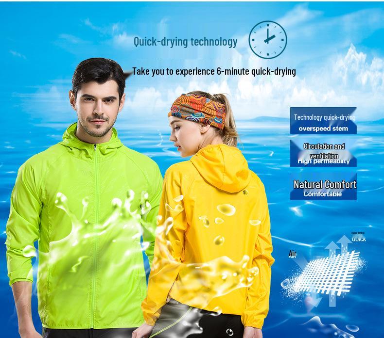 Venkovní sluneční ochrana Unisex větruodolný a voděodolný lehký kabát s přizpůsobitelným designem firemní kultury LG