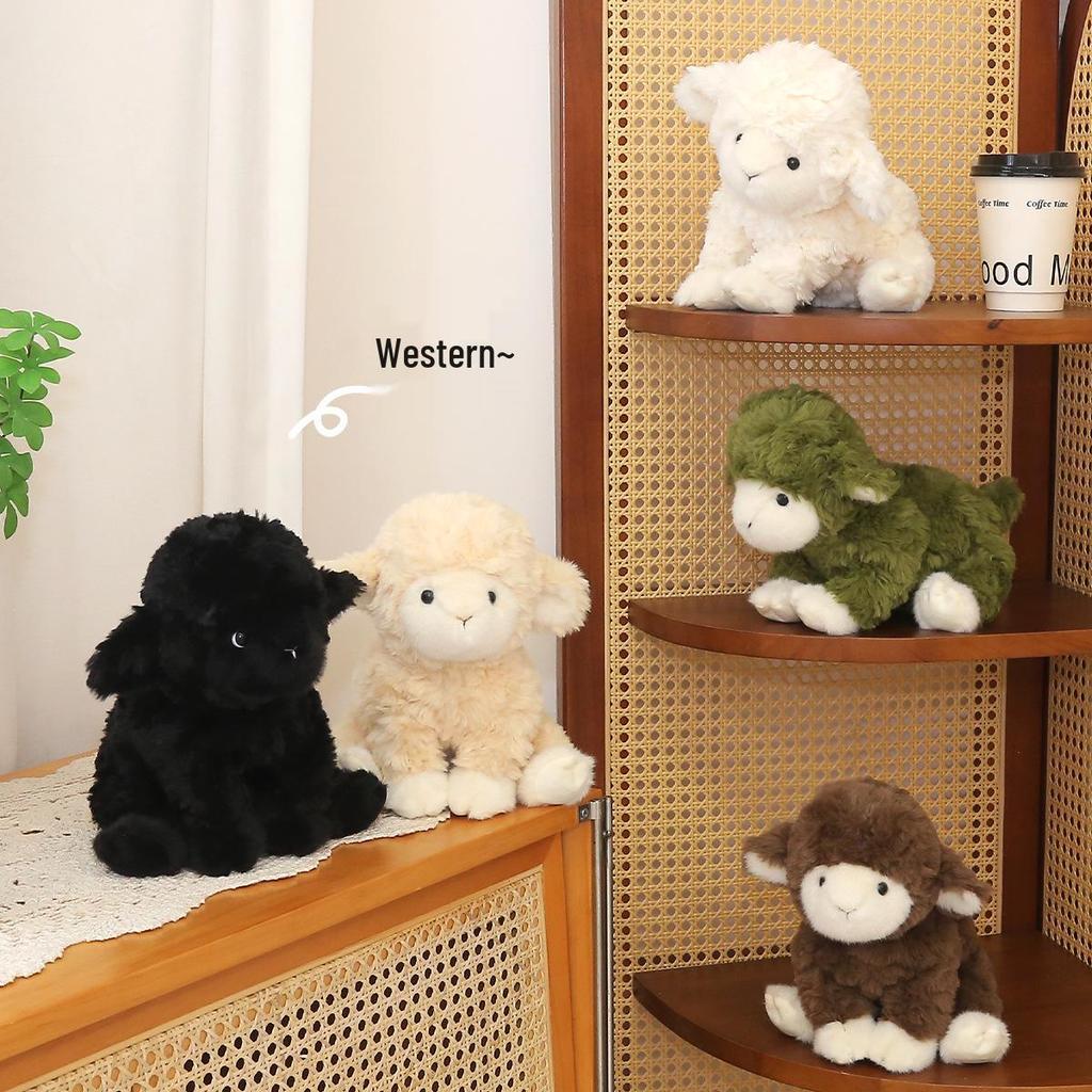 Adorable Cartoon Sheep Plush Doll Toy Gift