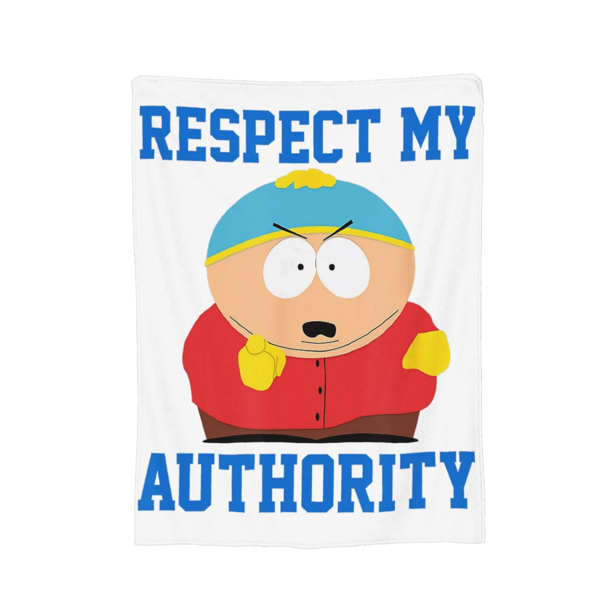 

Respect My Authoritah South-Parks Blankets Flannel All Season Cartman Portable Ultra-Soft Throw Blanket Couch Plush Thin Quilt 130x150cm