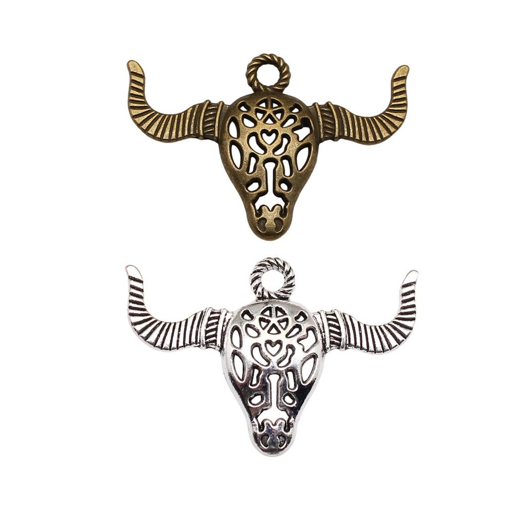 Pig Sheep Cow Mr Rabbit Charms Alloy Pendants For DIY Bracelet Necklace Accessories