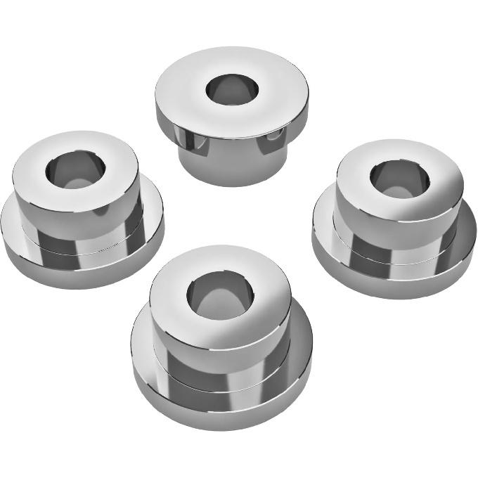 CNC Solid Billet Handlebar Riser Bushings Compatible With Harley Softail Dyna Sportster 1984-2016,Low Rider,Street Bob,CVO,Super Glide,Wide