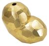 Vase Herz Gold Cm 19X9X18
