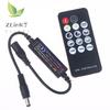 1 Set Mini RF Wireless 14Keys 2.4G Remote Control DC12V LED Dimmer 24V 5V 6A For 2835 5050 Single Color LED Strip Lights Dimmer