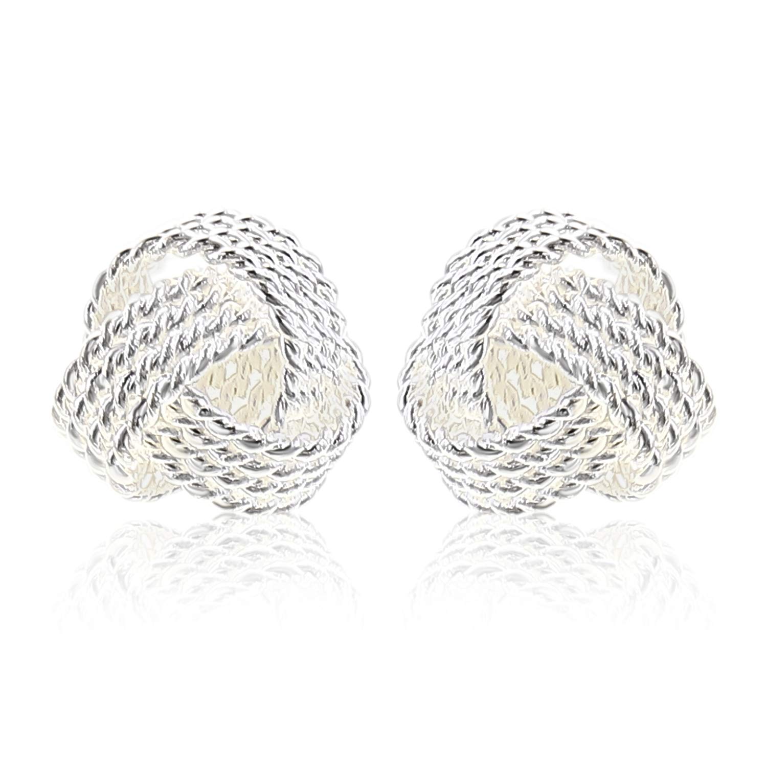 

Earrings for silver stud [Naot Jewelry] women, backing, 925, (diameter 1cm)
