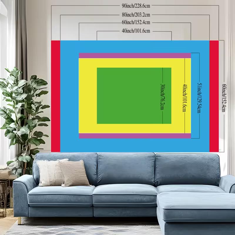2D Moses & Wunder am Roten Meer Wandteppich, Christliche Bibelgeschichte Wandbehang für Schlafzimmerdekoration