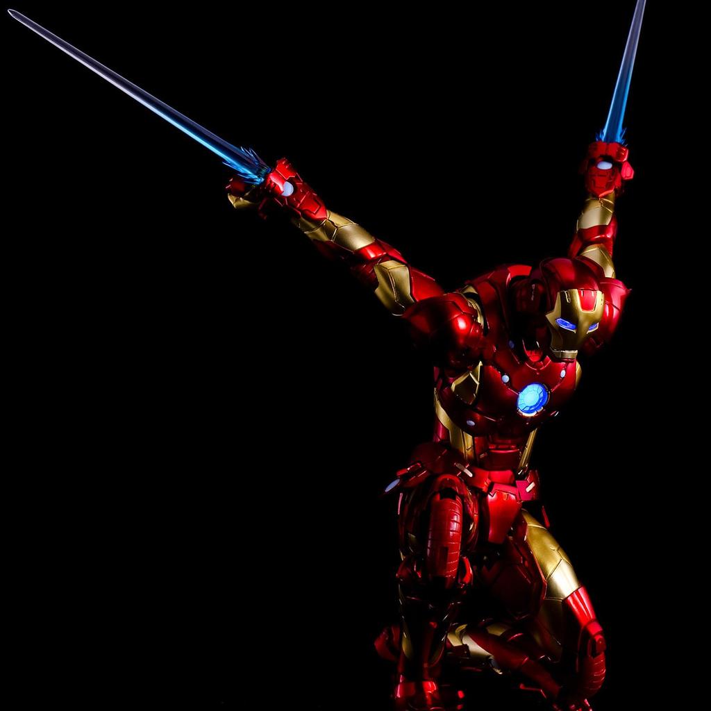 IRON MAN Armură Bleeding Edge PVC ABS figurină mobilă pictată REEDIT #01 (revânzare) Fără scară & & turnat sub presiune