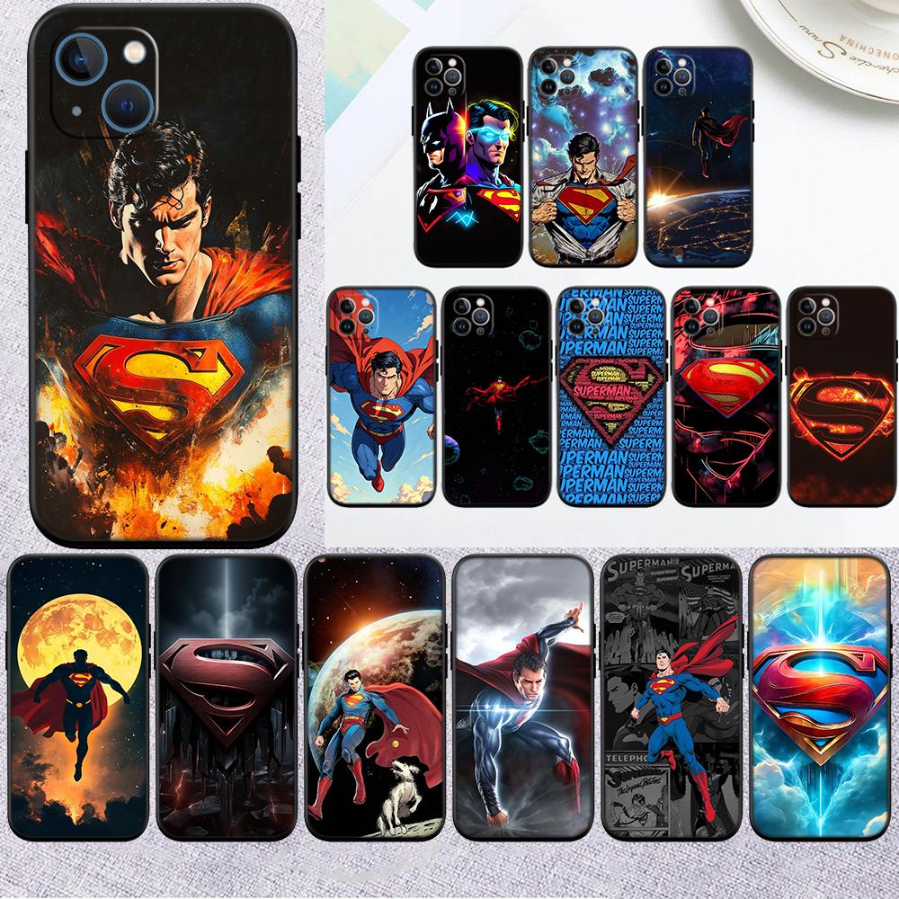 Superman Phone Case for Samsung Galaxy S24 S25 Ultra FE Plus Edge A22 A24 A25 A35 A02S A21S