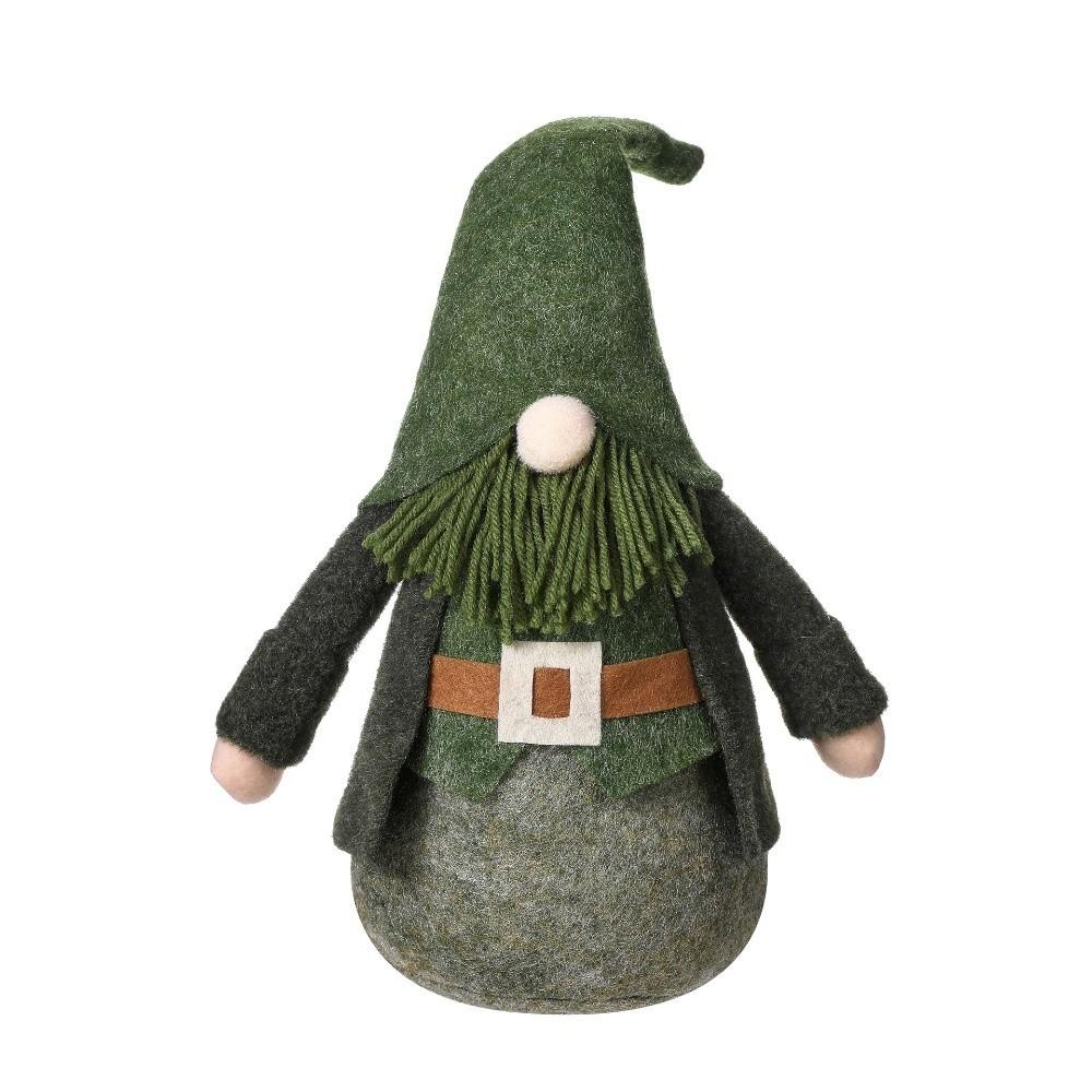 Green Faceless Old Man Doll Fashion Plush Ornaments Irish Day Dwarf Doll  Patrick's Day Celebration