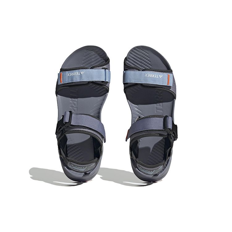 Adidas Sandály Hydroterra Protiskluzové Odolné Lehké Sportovní sandály Unisex sandály Šedé Fialové ID4271