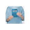 Casio Colorful Calculator, Lake Blue, 12-Digit, Mini Just Type MW-C20C-BU-N
