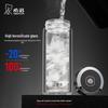 HEENOOR Double-Wall Glass Tea & Travel Mug
