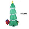 Inflatable Christmas Tree Xmas Santa Claus Christmas Decoration With LED Party Props Outdoor Holiday Party Garden Lawn Decor