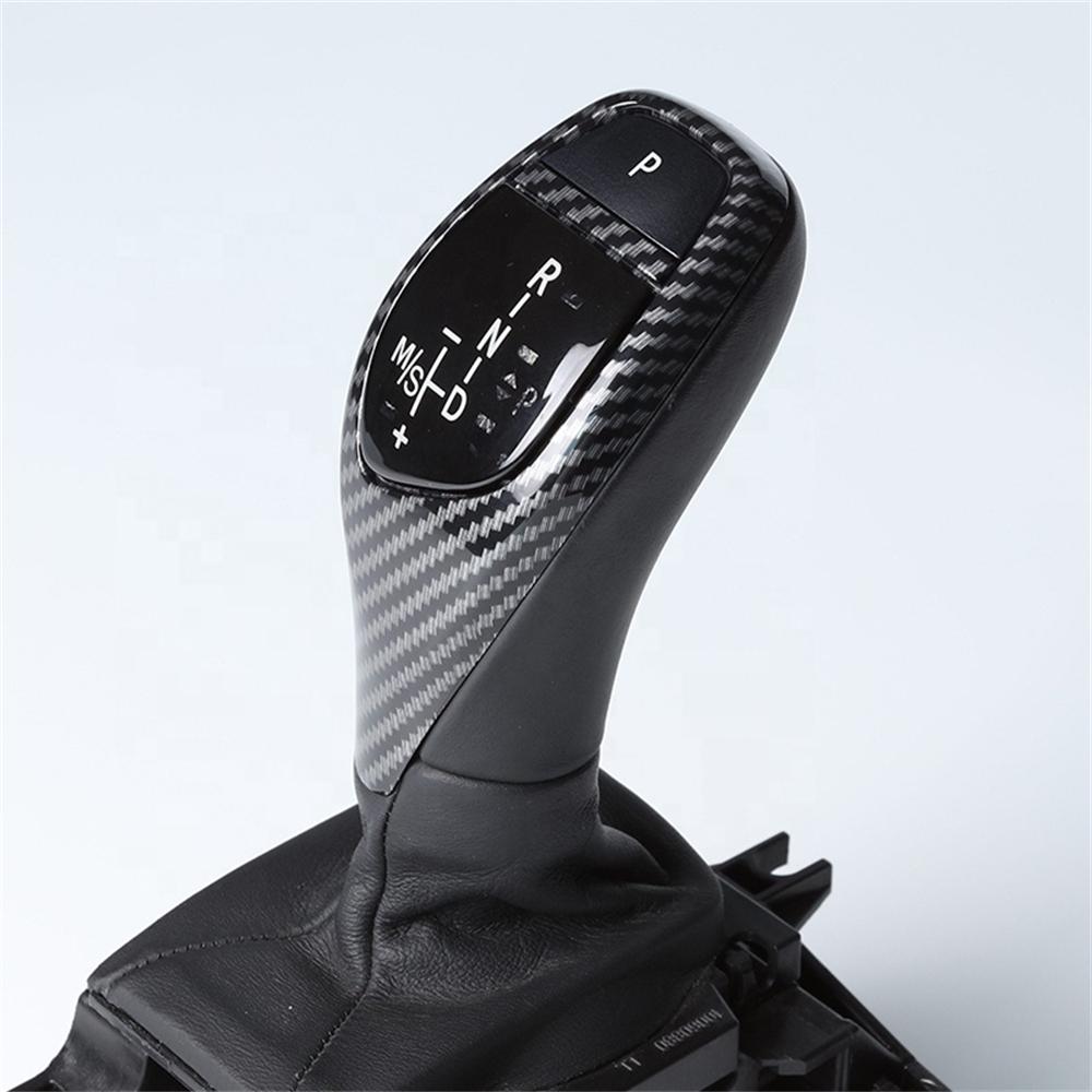 Gear Shift Knob Head Cover Handle Ball Lever Trim Gear Knob Sticker for BMW Sports 3 4 5 6 7 Series