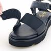Lightweight Padded Sandals Ashinaga Japanese Shoe Size [Uncle Ashinaga] (AS_1310235)/Uncle Ashinaga/Uncle (Black, Dimensions, Adult, Number, 22.5 Cm)