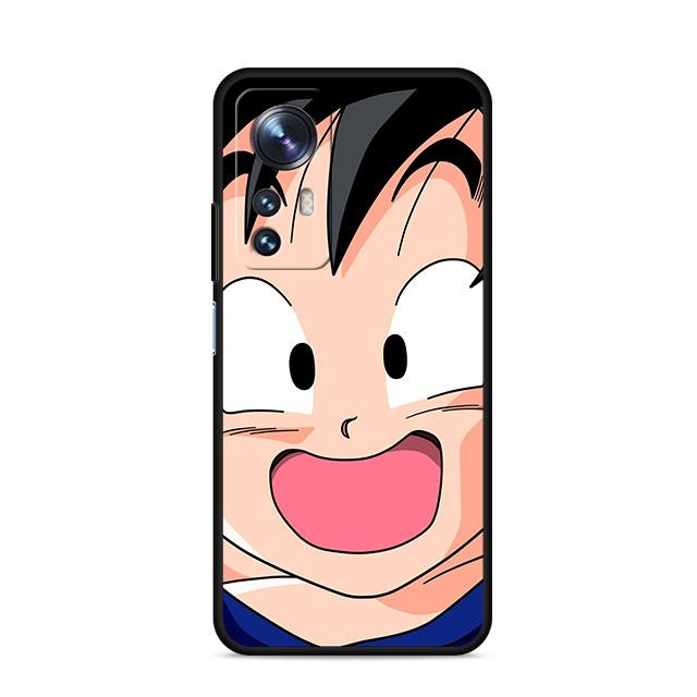 Dragon G-Gokus Handyhülle für Xiaomi Mi A2 Lite 10S 9T 10T 11T 9 SE Note 10 Pro 12X 11 Lite 10 5G 12 Silikon Schwarz Weiche Hülle