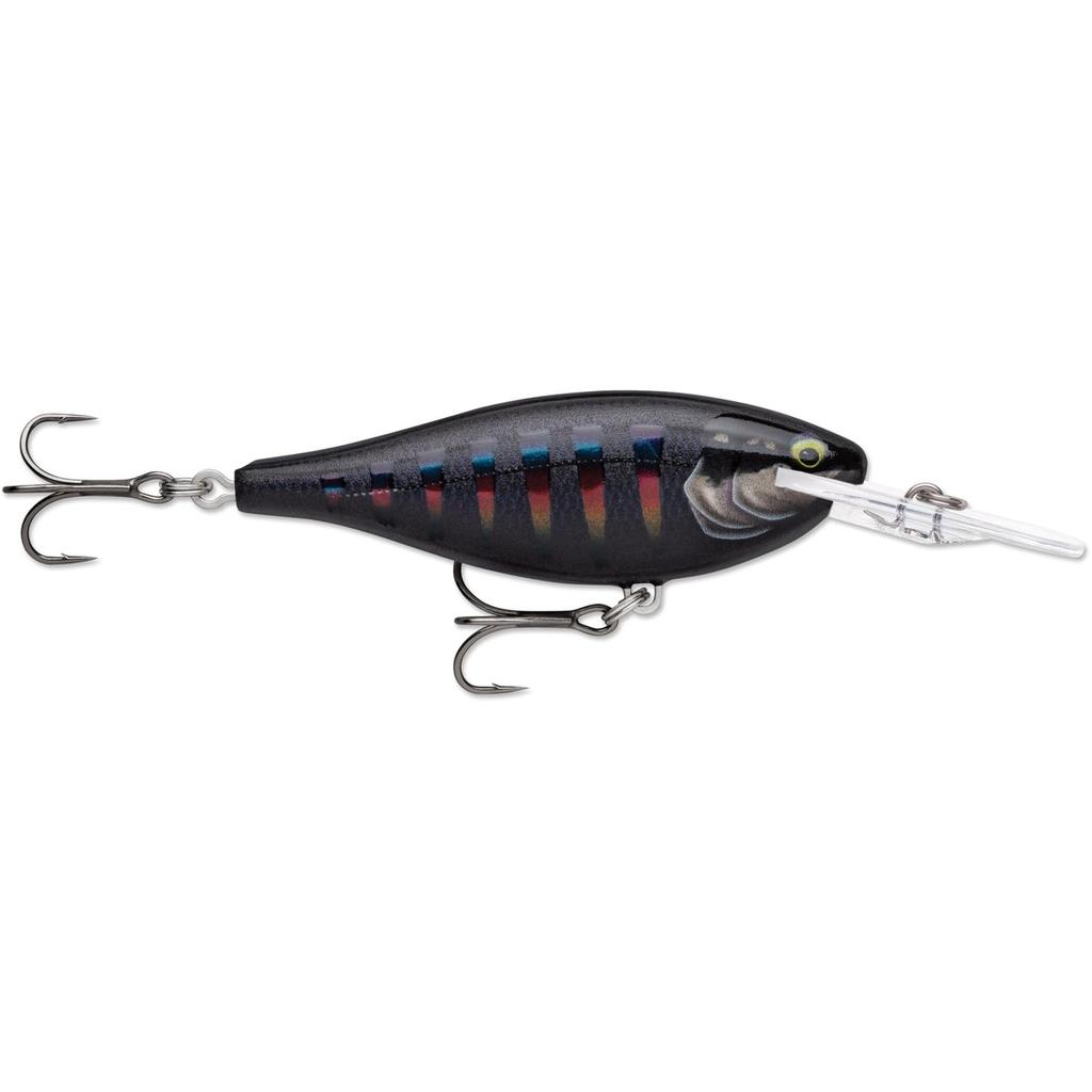 Rapala Shad Rap Elite 75 SRE75-GDNIA Floating Balsa Crankbait Fishing Lure 7.5cm 12g Gilded Night Aurora