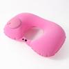 Portable Inflatable U-shaped Travel Neck Pillow