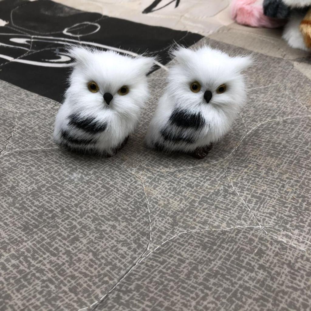 Harry Potter Owl Garden Ornament - Mini Fur Night Wedding Toy