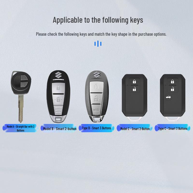 Changan Suzuki Key Case Cover for Alivio, Alto, Swift, Vitara, SX4