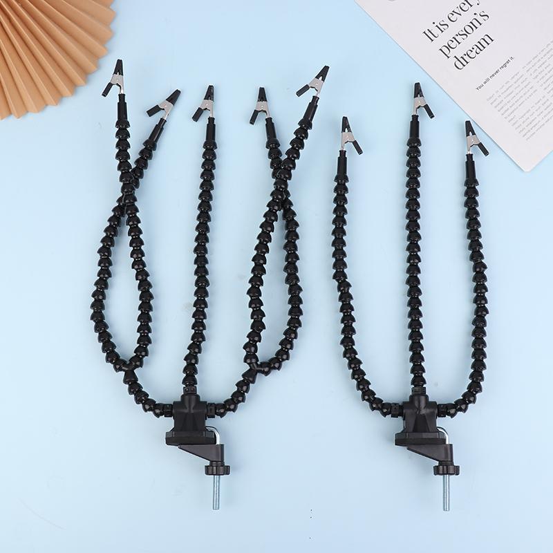 Multi Soldering Helping Third Hand Tool Table Clip Soldering Stand Welding Pcb Holder Flexible Arm Soldering Tool