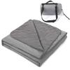 Extra Large Waterproof Fleece Picnic Blanket - Portable, Moisture-Proof, and Multifunctional for Camping and Travel