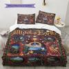 Classic Movies  Pattern Bedding Quilt Set Quilt Cover Pillowcase Home Decoration Birthday Gift (1 * Duvet Cover + 2 * Pillowcase, Without Core)