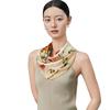 Shanghai Story Pearl Satin Heavy Silk Square Scarf