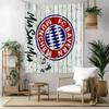 Fc Bayern Munich Wall Decor Tapestry Art For Pet Memorial Birthdaywedding Party Backdrop Family Gift