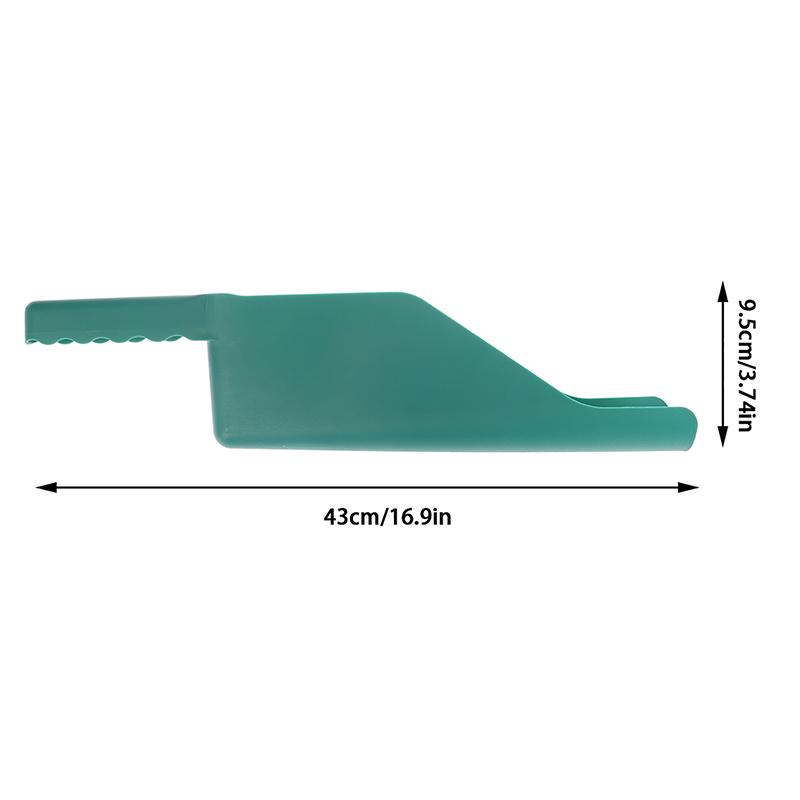 Gutter Drain Cleaning Scoop Plastic Ergonomic Handle Garden Tool Multifunctional Wide Mouth Fallen Leaves Home Non Slip Portable