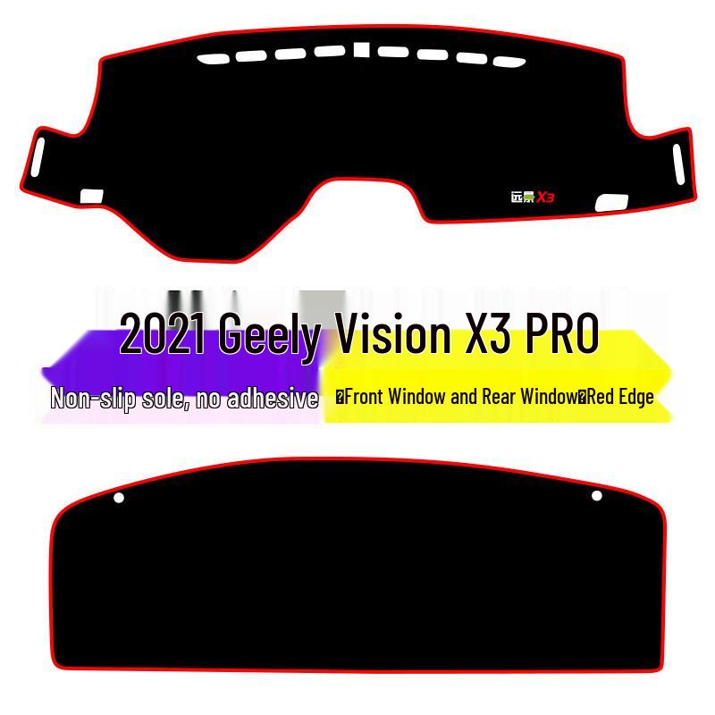 Geely X3 PRO Anti-Glare Dashboard Sunshade Mat