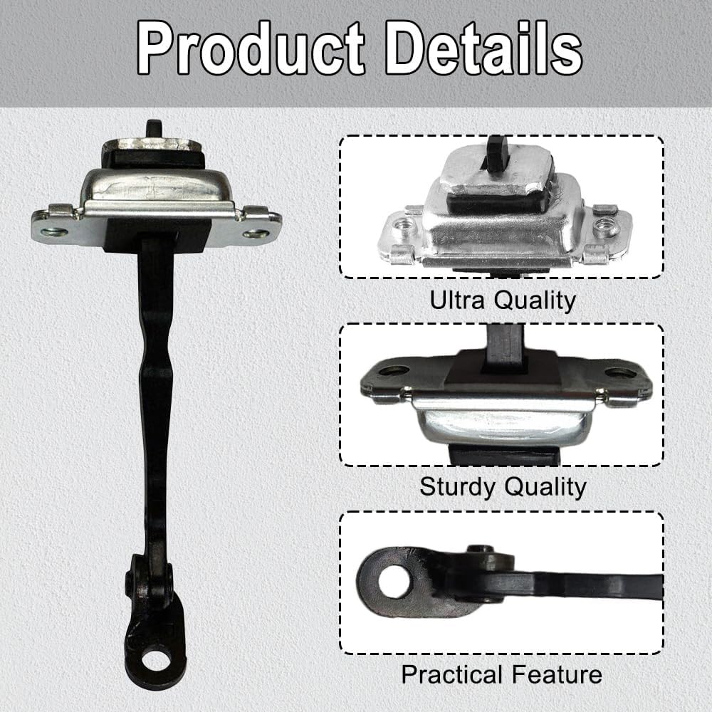 Car Front Door Stopper, 79380-2E000, Compatible with Hyundai Tucson 5 Door SUV 2005-2014, Door Check Stop Strap Driver Door Limiter Strap, Front Left
