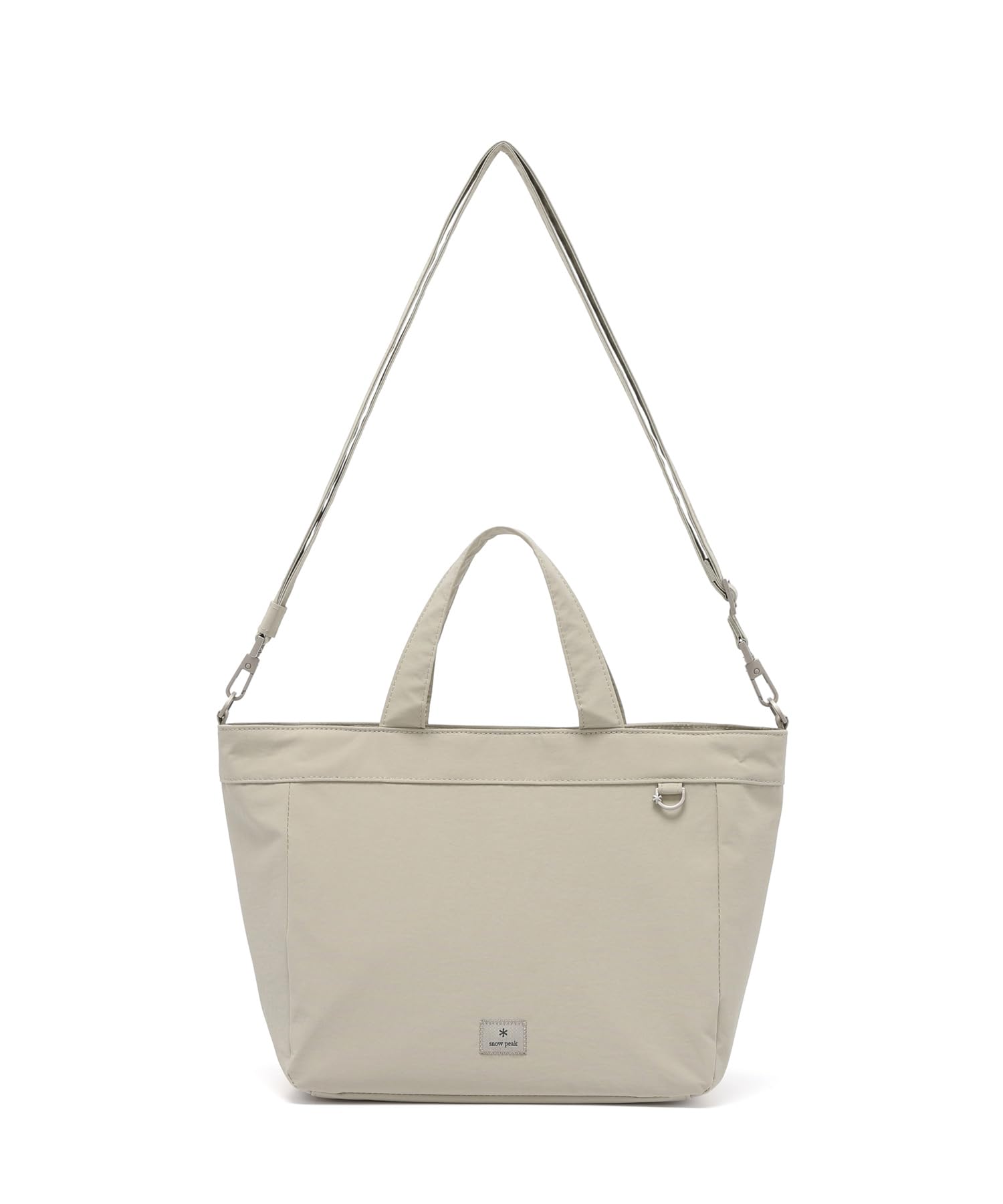 Snow Peak Cample Tote Bag Сумка-тоут Сумка Сумка СВЕТЛО-БЕЖЕВЫЙ Одна 2-Way 5,5 л GS-S26SWCTB10 Женская